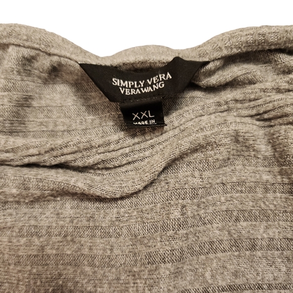 XXL Vera Wang batwing sweater gray - Picture 2 of 2